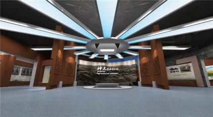 农业博物馆展区规划图