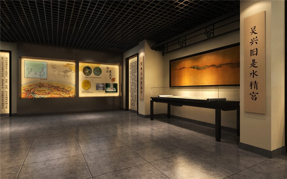 民俗文化博物馆展览设计图